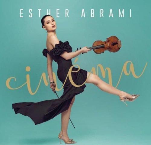 Esther Abrami & The City Of Prague Philharmonic Orchestra Cinema (Amber Vinyl) Plak