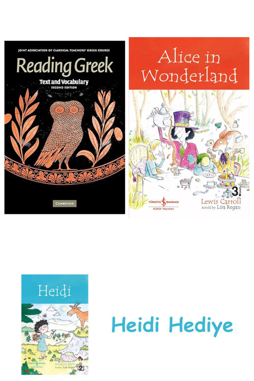Bloomsbury Reading Greek: Text And Vocabulary + Alice İn Wonderland + Heidi