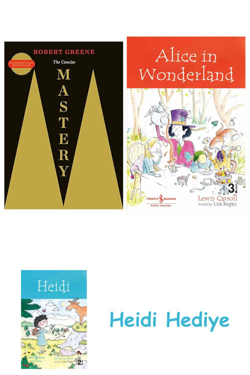 Bloomsbury The Concise Mastery + Alice İn Wonderland + Heidi