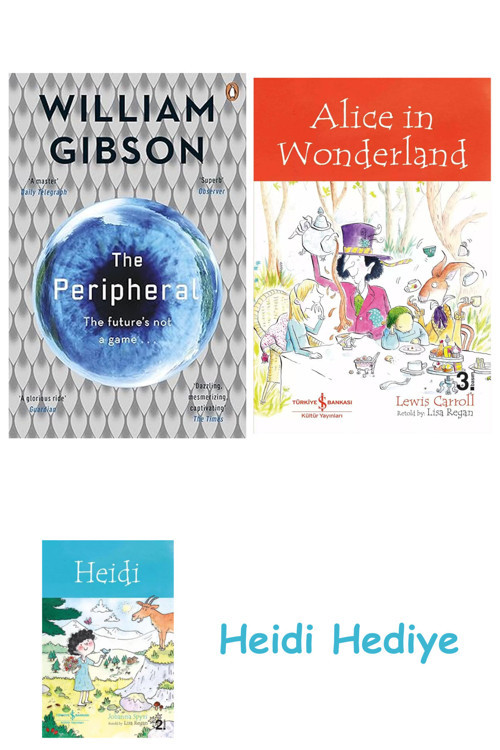 Bloomsbury The Peripheral: Now A Major New Tv Series With Amazon Prime + Alice İn Wonderland + Heidi