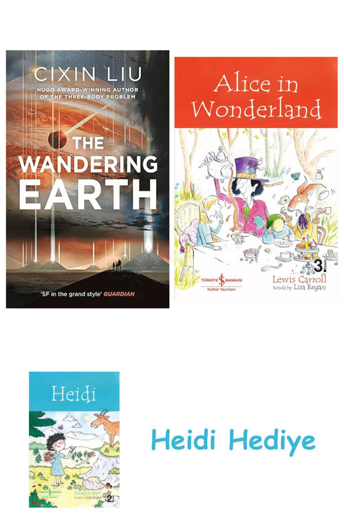 Bloomsbury The Wandering Earth + Alice İn Wonderland + Heidi