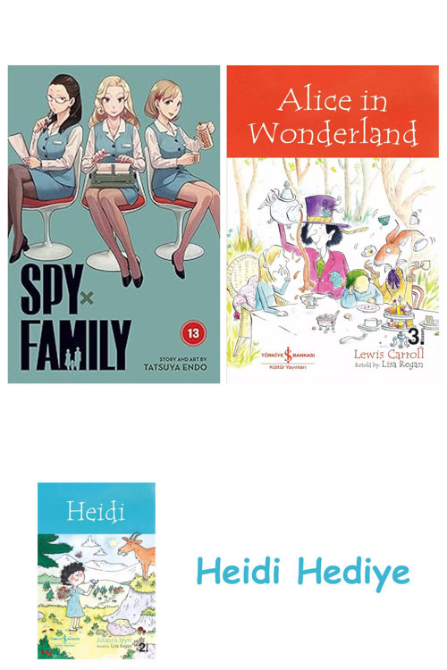 Bloomsbury Spy X Family, Vol. 13: Volume 13 + Alice İn Wonderland + Heidi