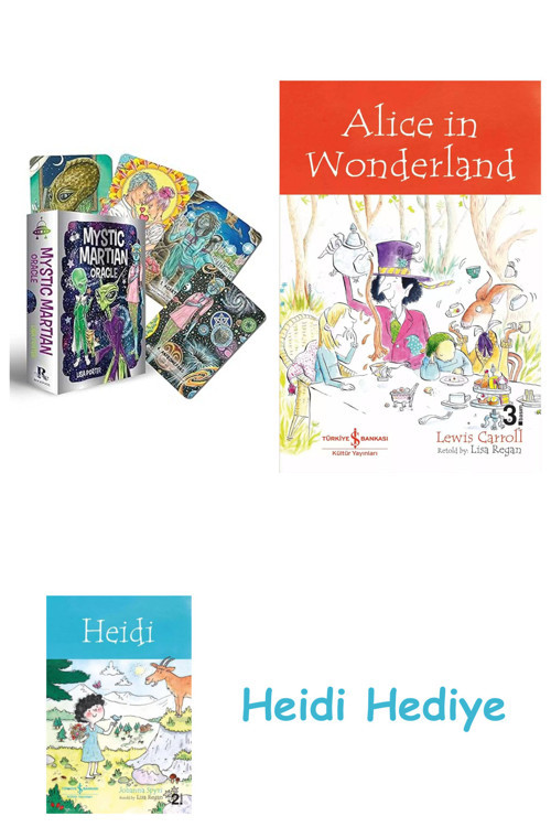 Bloomsbury Mystic Martian Oracle + Alice İn Wonderland + Heidi