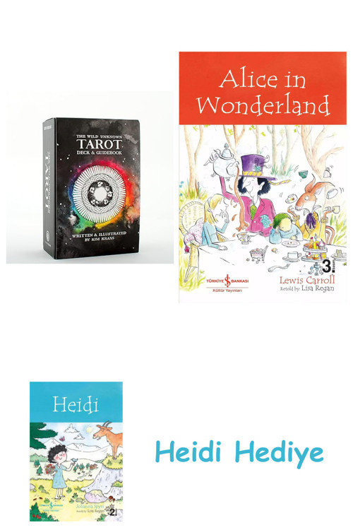 Bloomsbury The Wıld Unknown Tarot Deck And Guıdebook + Alice İn Wonderland + Heidi