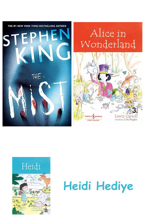 Bloomsbury The Mist + Alice İn Wonderland + Heidi