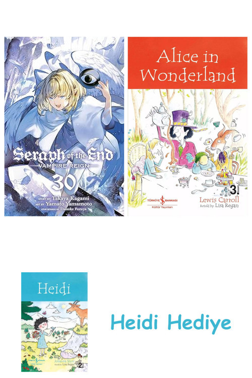 Bloomsbury Seraph Of The End, Vol. 30: Vampire Reign: Volume 30 + Alice İn Wonderland + Heidi