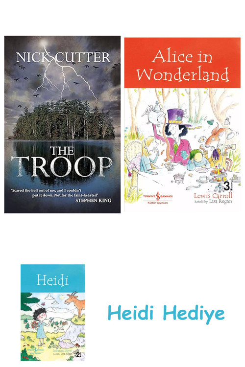 Bloomsbury The Troop: Tiktok'S Favourite Horror Novel! + Alice İn Wonderland + Heidi