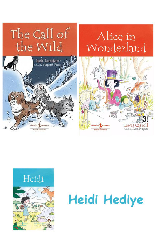 Bloomsbury The Call Of The Wild - Children’S Classic + Alice İn Wonderland + Heidi