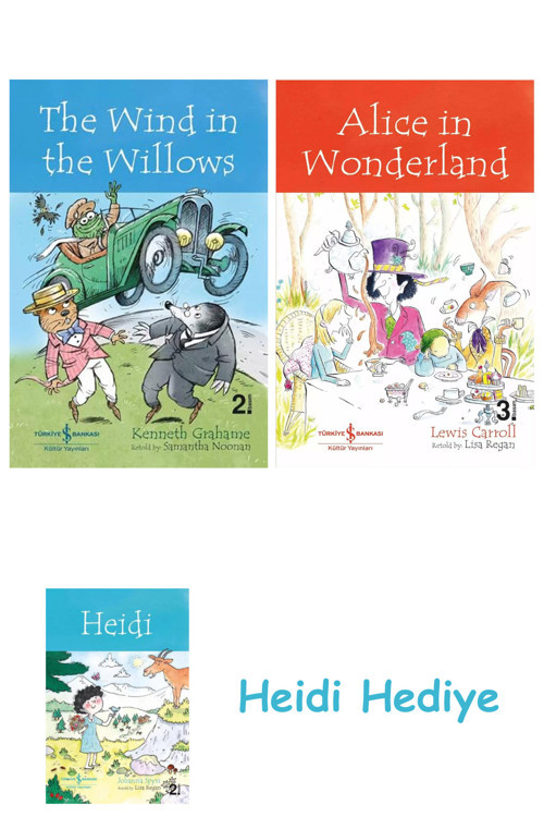Bloomsbury The Wind İn The Willows - Children’S Classic + Alice İn Wonderland + Heidi