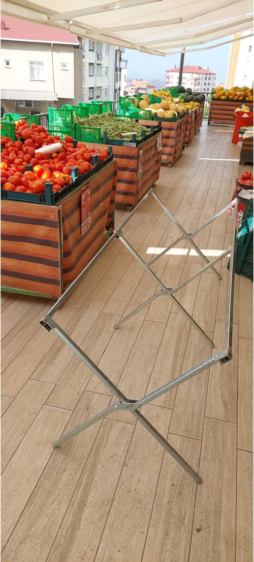 Çok Amaçlı Galvaniz Kaplı Kampet Ayağı (Sadece Demiri)