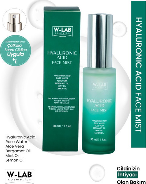 Hyaluranic Acid Face Mist 30 Ml