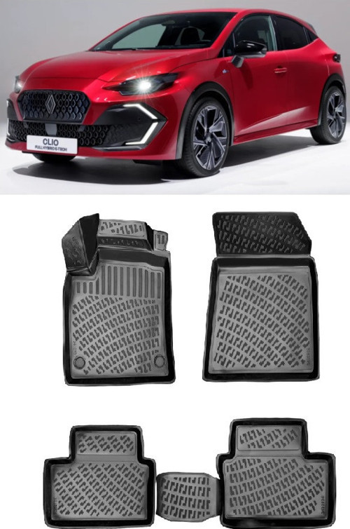 Renaut Clio 6 2025 Sonrası Uyumlu 3D Havuzlu Paspas