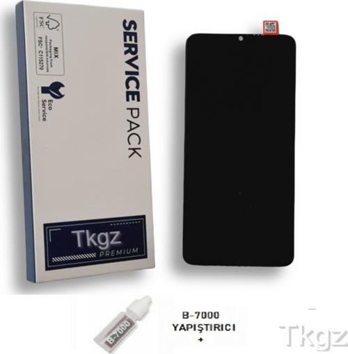 Infinix NOTE 30 Uyumlu Lcd Ekran Dokunmatik SERVİCE PACK LCD Ekran + B-7000