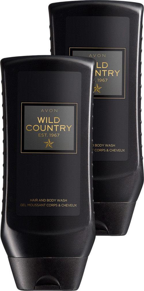 Wild Country Erkekler için Saç ve Vücut Şampuanı 250 Ml. İkili Paket