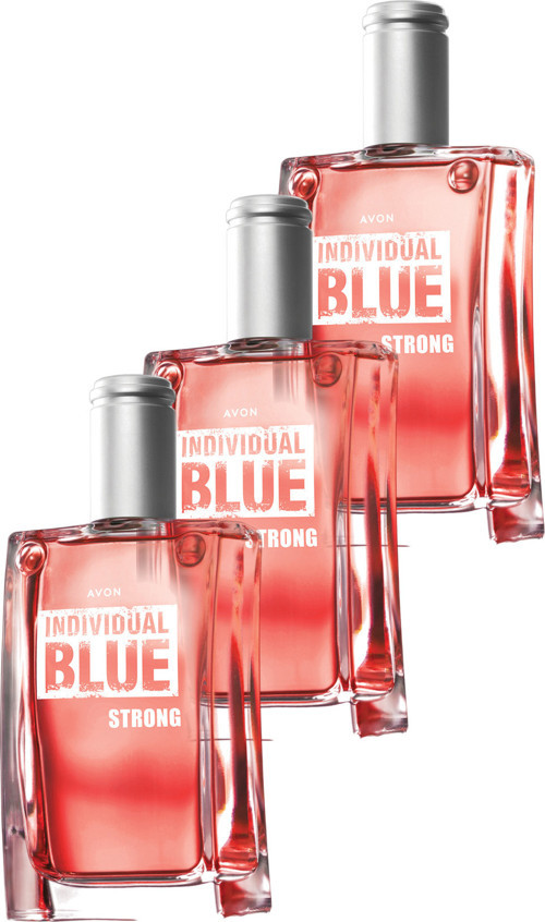 Individual Blue Strong Erkek Parfüm Edt 100 Ml. Üçlü Paket