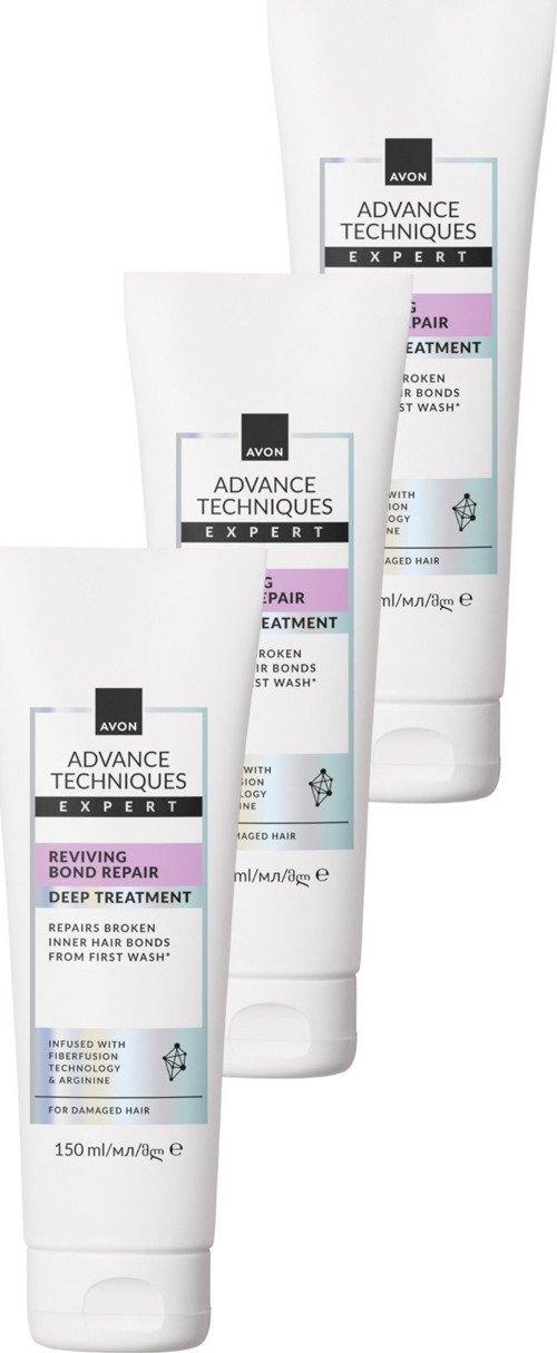 Advance Techniques Expert Saç Bağlarını Güçlendiren Canlandırıcı Yoğun Bakım Maskesi 150ml Üçlü Paket