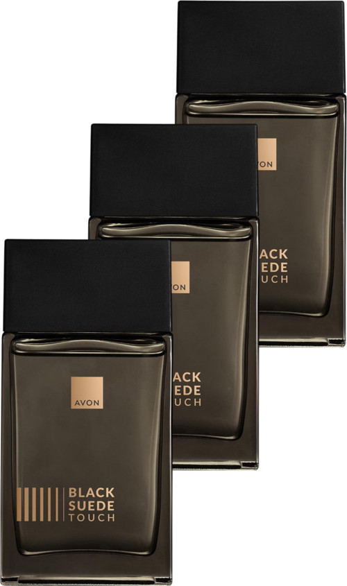 Black Suede Touch Erkek Parfüm Edt 100 Ml. Üçlü Paket