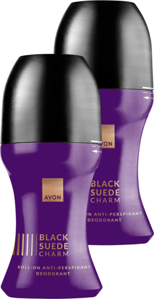 Black Suede Charm Erkek Antiperspirant Roll-On Deodorant 50 Ml. İkili Paket