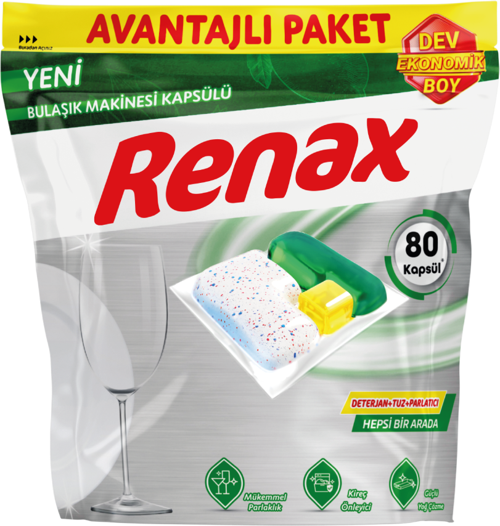 Bulaşık Makinesi Kapsülü 80'Li