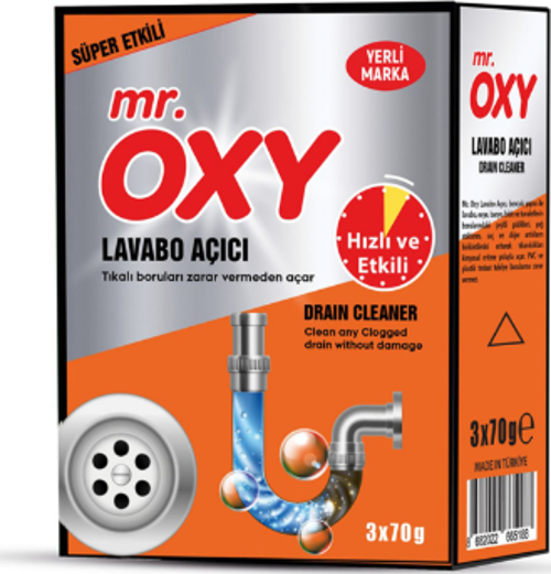 Lavabo Açıcı 3 X 70 G