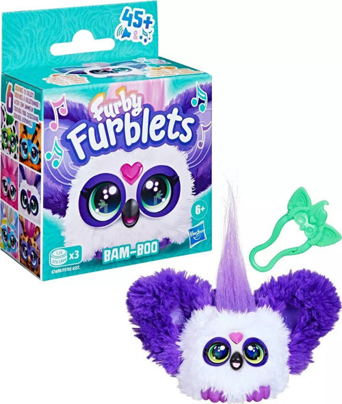 Furblets Bam-Boo İnteraktif Mini Peluş Oyuncak 45+ Sesli 6+ Yaş