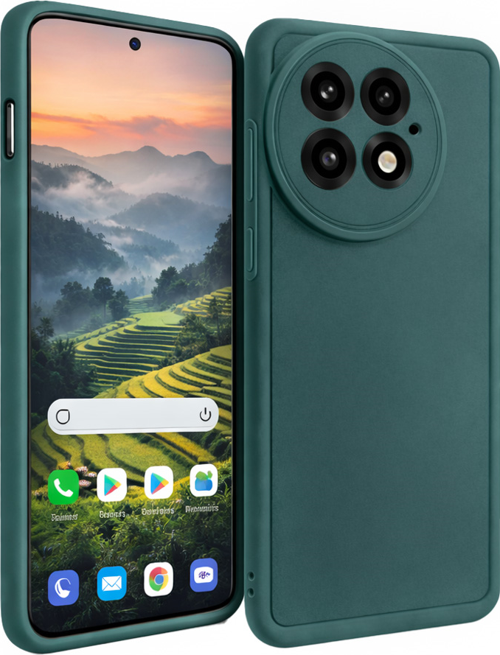 OnePlus 13 Uyumlu Kamera Çıkıntılı Mat Silikon Telefon Kılıfı