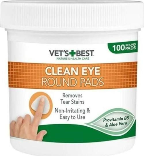 Vet's Best Kedi Ve Köpek Için Göz Temizleme Pedi 100 Adet