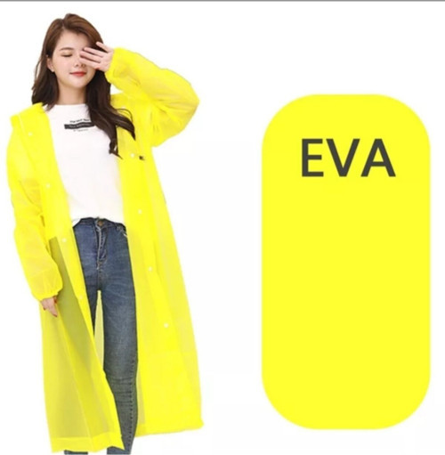 Raıncoat Eva Unisex Yağmurluk - Sarı