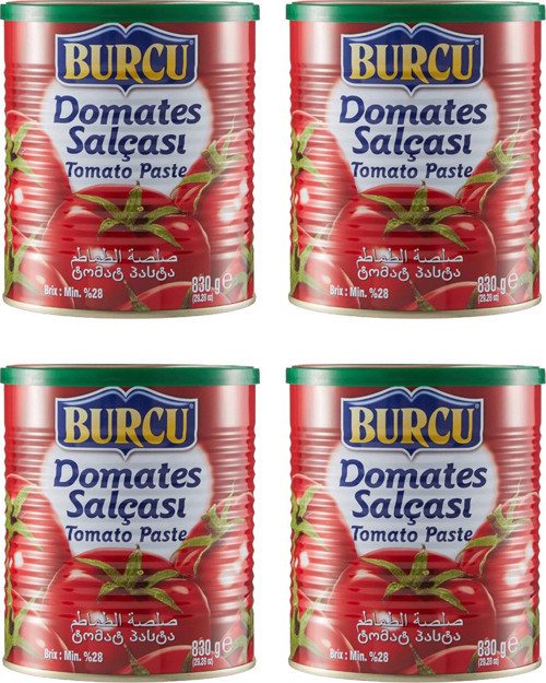 Domates Salçası 830 gr 4 lü Teneke