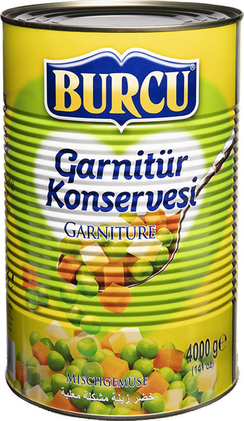 Garnitür Konservesi 4000 gr
