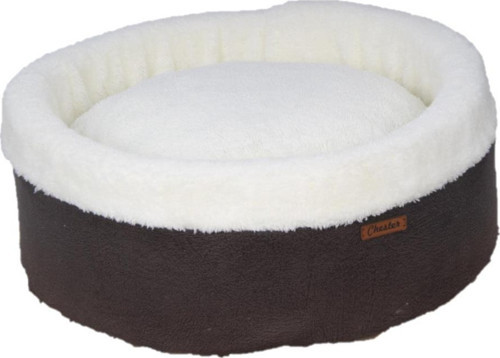 Special Sepet Kedi Köpek Yatağı Çap 50cm-Yük 15cm Füme