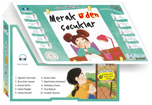 Üçgen Çocuk 2. Sınıf Merak Eden Çocuklar 10 Lu Hikaye Seti