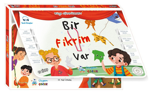 Üçgen Çocuk 1. Sınıf Bir Fikrim Var Serisi 10 Lu Hikaye Seti