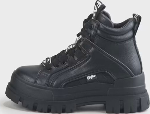 Kadın Bot 1622045 Buffalo ASPHA NC MID - VEGAN NAPPA - Black