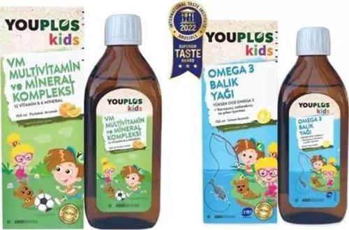 Kids Omega 3 Balık Yağı 150 ml+ Kids VM 150 ml