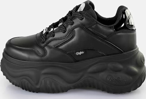 Kadın Oxford ( Klasik) 1630859 Buffalo BLADER ONE - VEGAN Nappa- Black