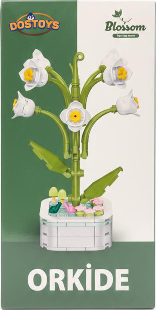 Yapı Taşı Serisi Çiçek Yapım Seti Orkide