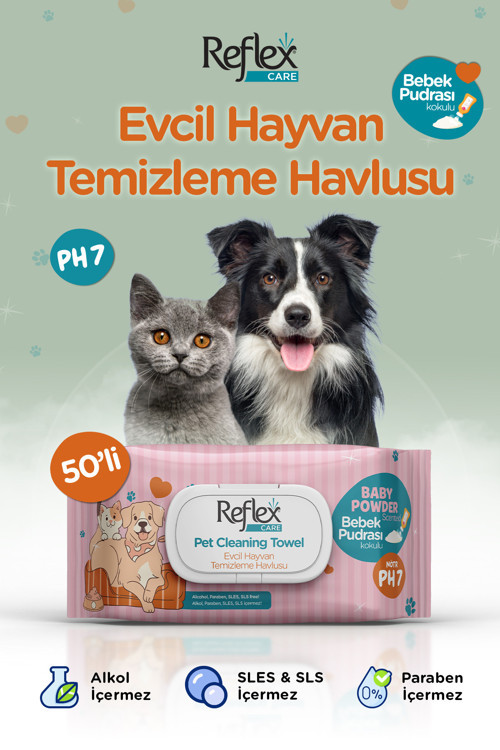 Temizleme Mendili 50 Li x 4 Adet