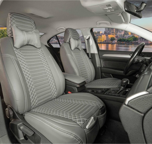 Volkswagen Bora Lüks Deri Oto Koltuk Kılıfı Ön/Arka Set