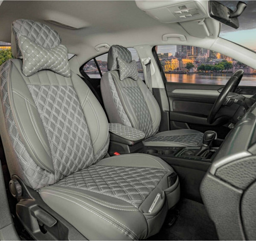 Opel Antara Lüks Yarı Deri Oto Koltuk Kılıfı Ön/Arka Set
