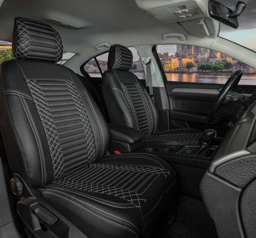 Dacia Sandero Stepway Oto Koltuk Kılıfı Ön Arka Set Exclusıve Model Siyah Fsr