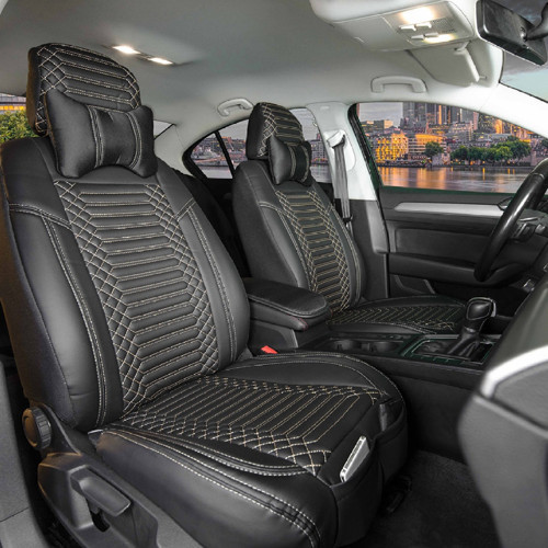 Subaru Xv Uyumlu Lüks Deri Oto Koltuk Kılıfı Ön/Arka Set Exclusıve