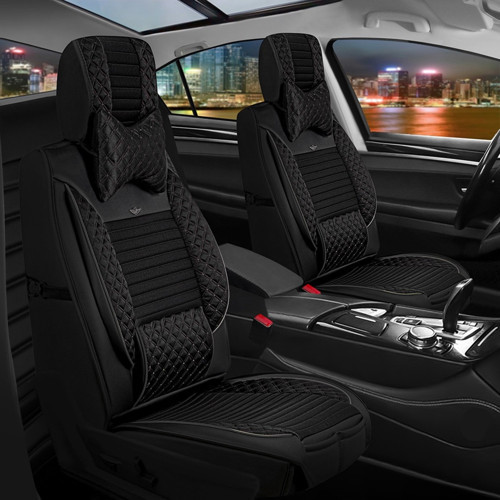 Peugeot 106 Tek Kapı Uyumlu Siyah Renk Elite Oto Koltuk Kılıfı Ön Arka Set