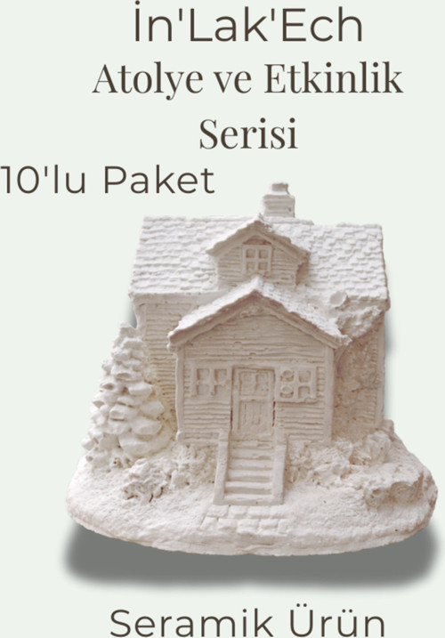 Seramik Boyama Etkinlik Objesi 10’Lu Paket | Okul Ve Atölyeler İçin Ham Ürün