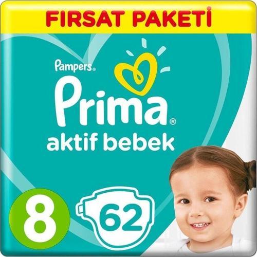 Aylık Fırsat Beden:8 (17+Kg) Xxx Large 62 Adet Bebek Bezi