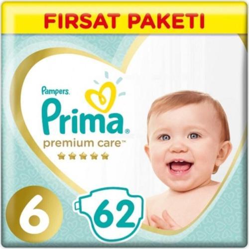 Premium Care Bebek Bezi Premium Care 6 Beden 62 Adet