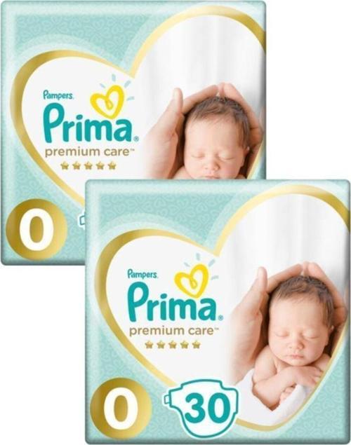 Premium Care Prematüre Bebek Bezi 0 Beden (30*2) 60 1,5-2,5 Kg
