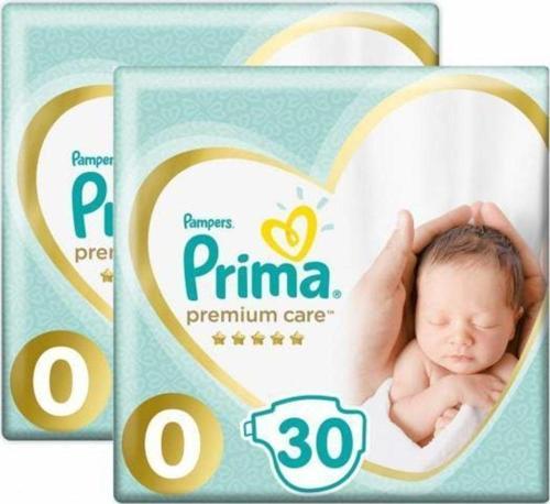 Premium Care Prematüre Bebek Bezi 0 Beden 1.5-2.5 Kg 60' Adet
