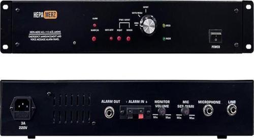 ACL-112 Acil Anons Modülü ve Mesaj Kayıt Ünitesi