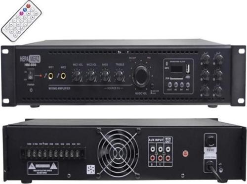 Hm-550 -550 Watt 6 Bölgeli Amfi Usb Bluetooth
